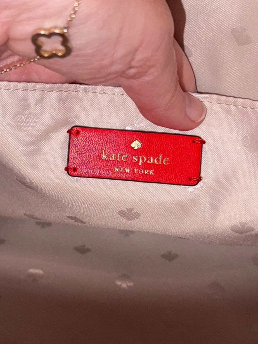 Kate Spade New York CHELSEA Red Medium Satchel Tote - like new! MSRP: $288.00